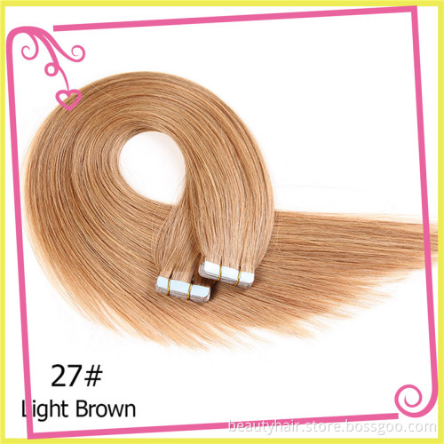 100% remy hair hair tape extensions